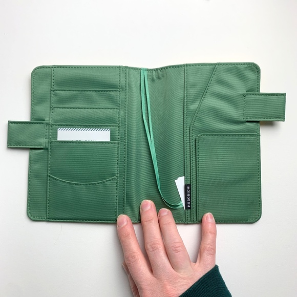 Hobonichi Techo A6 Notebook Cover Pineapple (Yellow + Green) - Picture 2 of 3